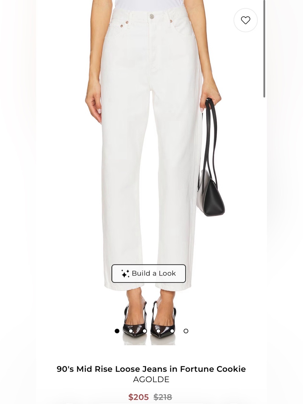 White Straight-Leg Cotton Pants - Women